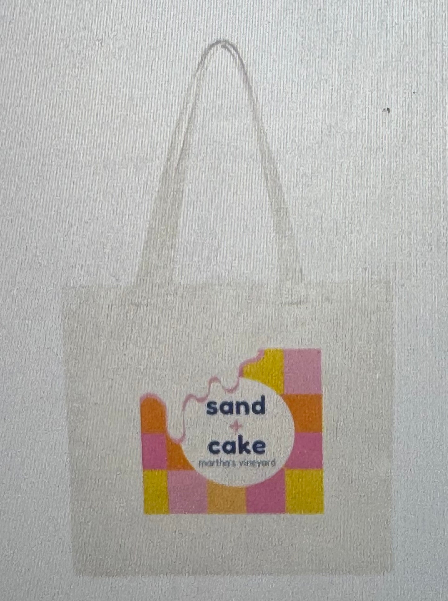 Sand & Cake Tote Logo